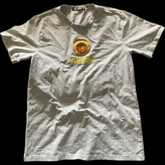 Versace-Inspired Embroidered Tee - Picture 1 of 2